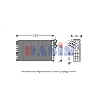 WäRmetauscher Innenraumheizung FüR Peugeot 307 1.6 16V 1.4 CitroëN C4 I