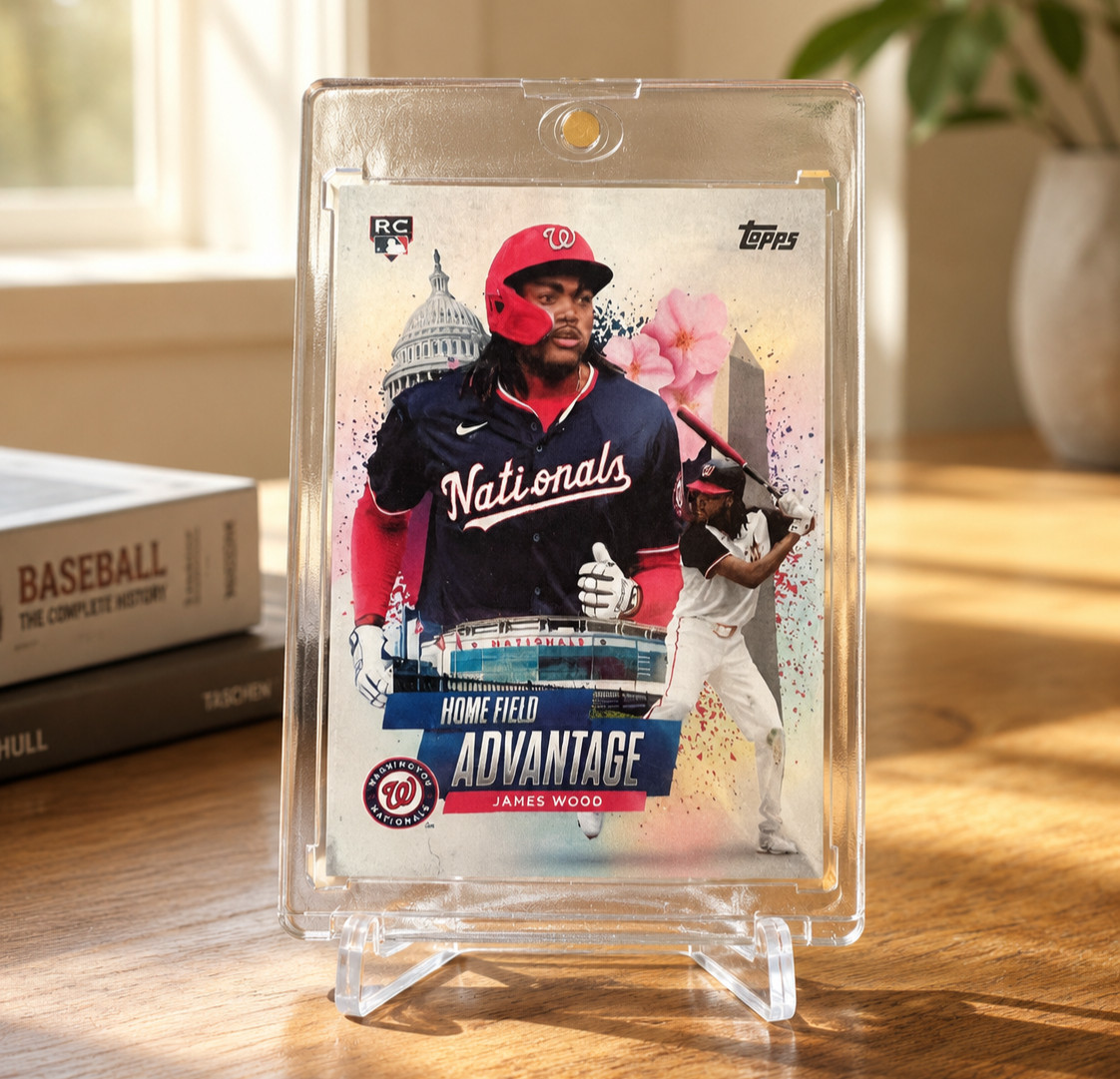 2025 Topps Home Field Advantage RC – James Wood – Washington Nationals