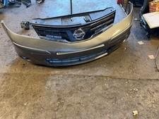 NISSAN NOTE MK1 2012 COMPLETE BUMPER GREY (KAD)