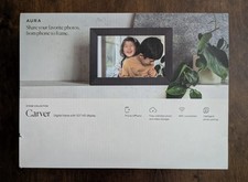 Aura Carver HD WiFi Digital Picture Frame, 10.1  HD Display, Unlimited Storage