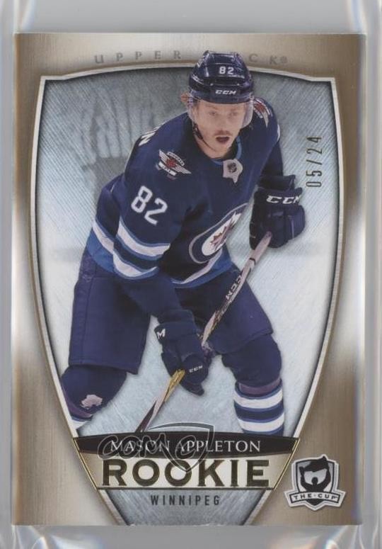 2018-19 Upper Deck The Cup Gold Foil 5/24 Mason Appleton #150 Rookie RC 8tn