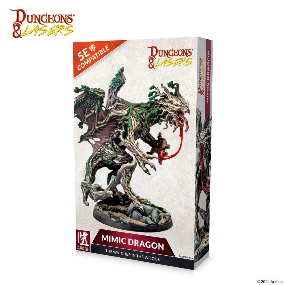 Archon Studio - DNL0090: Dungeons & Lasers Dragons: Mimic Dragon - New