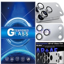 Silver For iPhone 17 Pro Max Camera Lens Protector Aluminum Alloy Full Coverage