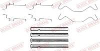 ZubehÖRsatz Scheibenbremsbelag Hinten Quick Brake 109 1683 FÜR Mitsubishi