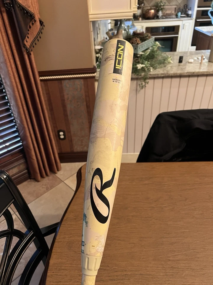 Bate de béisbol compuesto BBCOR Rawlings 2025 Icon 33/30 (-3) 2 5/8" Foto 4 de 4