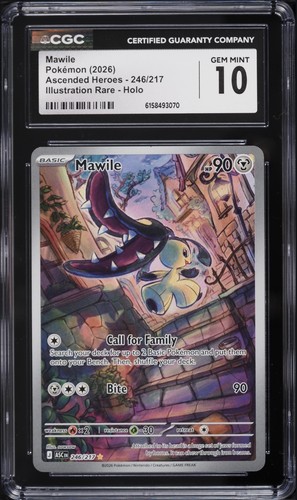 Mawile graded CGC 10 for sale on eBay
