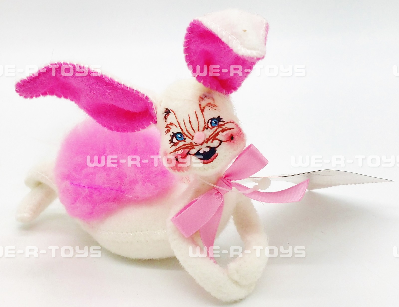 Annalee Spring Bunny Pink 5"" Wired Doll 2003 No 053103