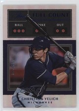 2022 Panini Three and Two Full Count 139/150 Christian Yelich #FC-10 11oq