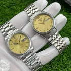 Vintage Seiko 5 Automatic Watches – Golden Dial – Lot of 2 (Made in Japan)