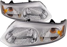 For 2003-2007 Saturn Ion 4-door Sedan Headlight Assembly Pair Leftright