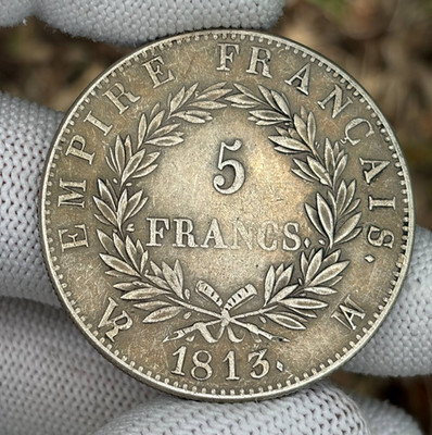 5 FRANCS 1813 FRANCE NAPOLEON