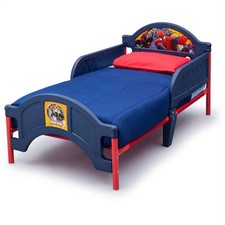 Toddler Bed For Boys With Guard Rails Kids Children Marvel Spider-Man New