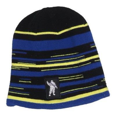 Michelin, Beanie-Mütze, Größe: ONE SIZE, Blau/Schwarz/Gelb, Herren #JY8
