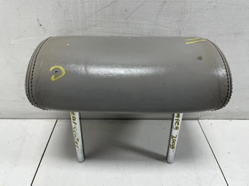 Volkswagen Touareg 2005 asiento central trasero reposacabezas OEM + cuero gris Foto 4 de 4