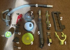 Hoover UH72400 Air Steerable vacuum replacement parts YOU PICK!