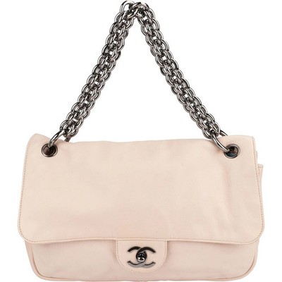 Chanel Leather Modern Chain Single Flap Shoulder Bag Coco CC Tasche