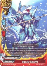 Buddyfight TCG card S-BT01A-CP01/0013EN R Shark Gardra Buddy Lineage
