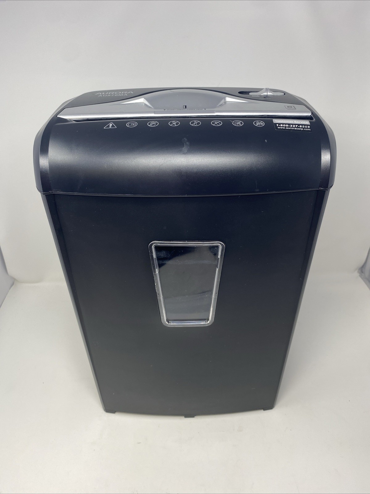 Aurora AU870MA High-Security 8-Sheet Micro-Cut Paper, Credit Card Shredder