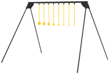 Caldwell 4002310 Challenge Target Rimfire KYL Black/Ylw AR500 Steel Standing 8