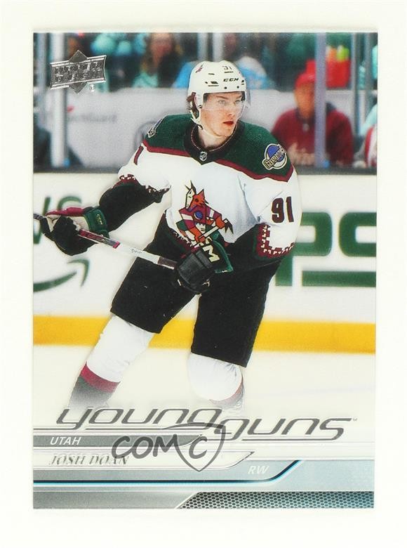 2024-25 Upper Deck Series 1 Young Guns Clear Cut Josh Doan #233 Rookie RC