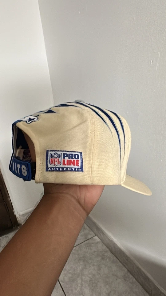 RARE vintage starter shockwave colts cap/Gorra vieja guardia colts starter - Image 2 of 4
