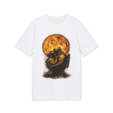 Astronaut Elephant Moon T-Shirt — Vintage Space Wildlife Graphic Tee