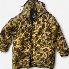 Vintage Stearns Duck Hunter Flotation Parka Made In USA 1970s Size Medium