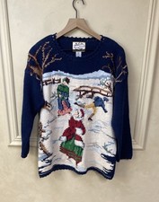 Rare 1990  s Vintage Heirloom Collectibles Skaters Scene Sweater