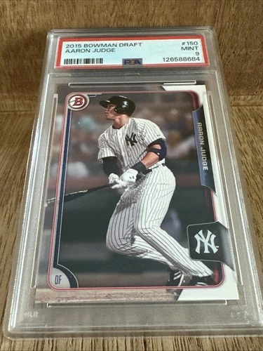 2015 Bowman Draft Chrome #150 Aaron Judge Rookie Card PSA 9 MINT | Yankees RC