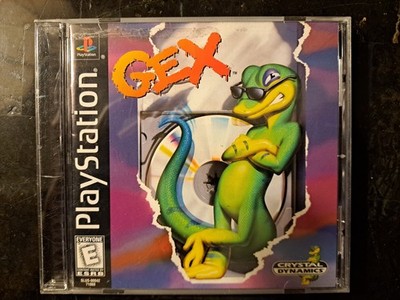 Gex for PS1 Black Label Complete CIB