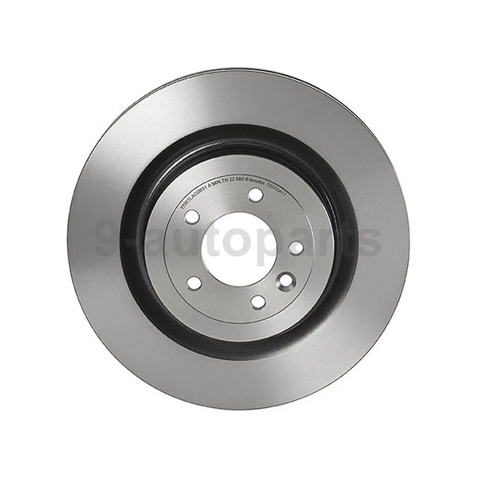 Kit de freio traseiro Brembo rotores pastilhas de freio para 2013-2018 Land Rover Range Rover - Imagem 4 de 4