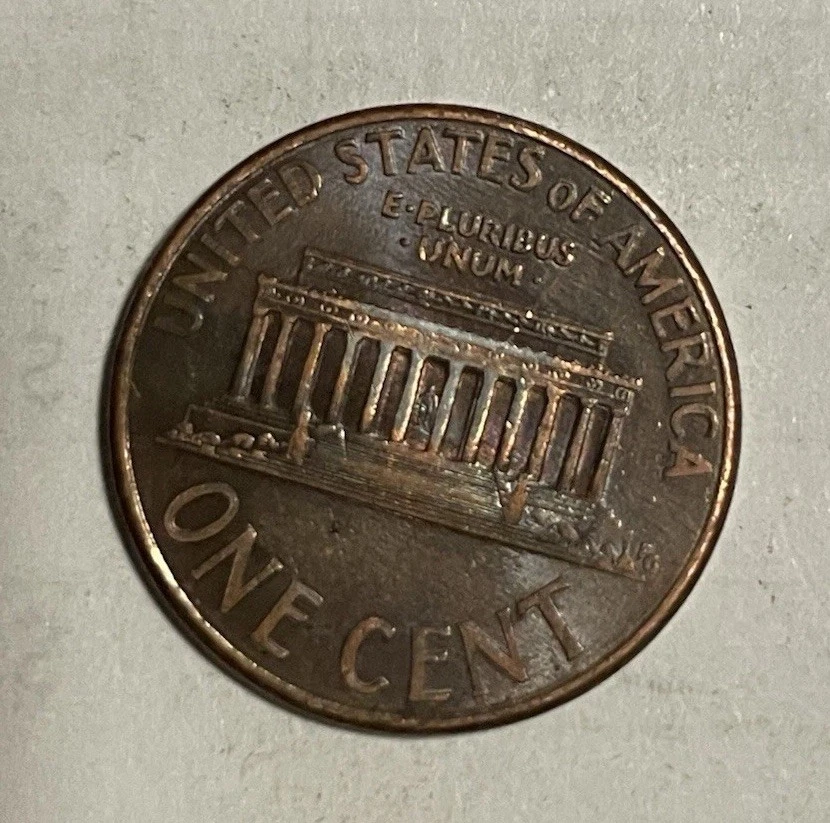 2000D Mint Mark Penny Coin, Close AM Error - Image 2 of 3