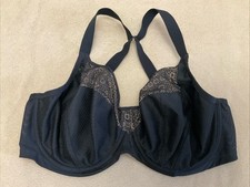 Elomi Bra 38H Black Underwire Style EL4290
