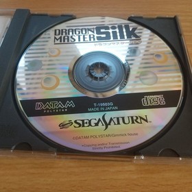 Sega Saturn Dragon Master Silk DATAM with obi from japan