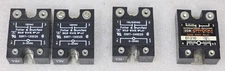 (Lot of 4) Potter & Brumfield Relay 2X SSRT-120D25 1x SSRT-240D25 & Crydom D1210