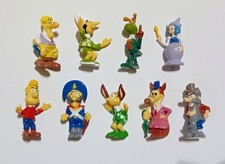 NUOVO SET FIGURINE PINOCCHIO CARTONE ANIMATO ZAINI - FIGURINE DA COLLEZIONE MINIATURE
