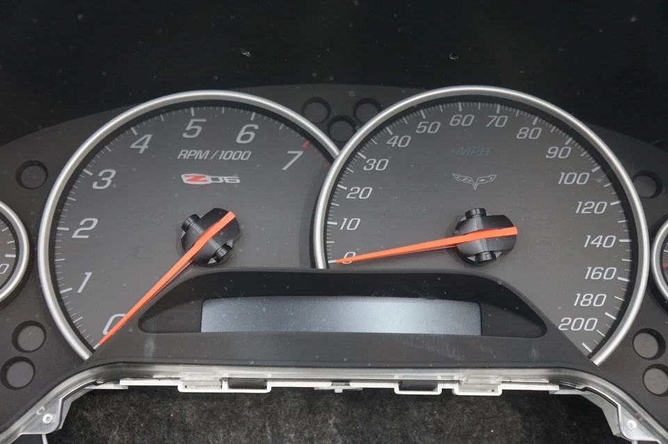 Cuadro de instrumentos velocímetro 25802192 Chevrolet Corvette C6 Z06 2006-08 *Nota* Foto 4 de 4