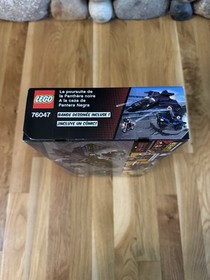 LEGO Marvel Super Heroes Black Panther Pursuit 76047 NIB Retired New Sealed Box