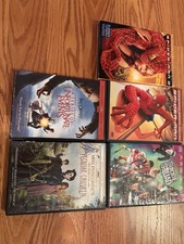 SPIDER MAN, Unfortunate Events, SUICIDE SQUAD & PECULIAR CHILDREN DVD SETS