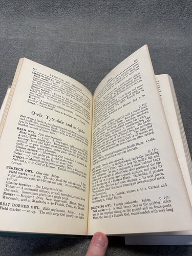 A FIELD GUIDE TO THE BIRDS ROGER TORY PETERSON 1963 Vintage Book Birding KG - Imagen 9 de 12