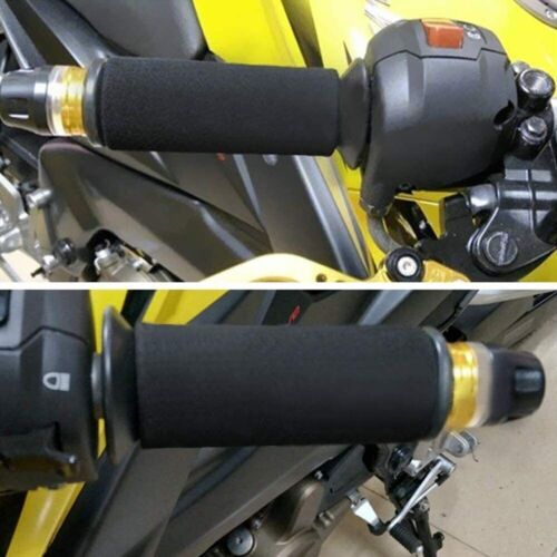 4X Soft MotorCycle Handle Bar Grips Foam Hand Grip Slip On Anti-Vibration Comfor - Picture 9 of 9