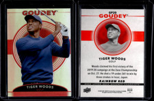 2023 UD Goodwin Champions Goudey Rainbow Red #GP20 Tiger Woods