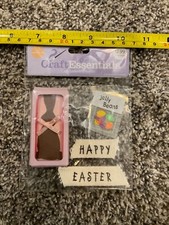 Craft Essentials 3-D embellishments Happy Easter