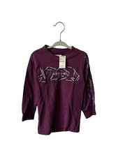 vintage adidas long sleeve t-shirt youth size 4 XS 4T deadstock NWT 80s USA made