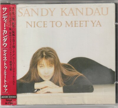 Sandy Kandau nice to Meet Ya Japan CD w/obi ACCD-329302