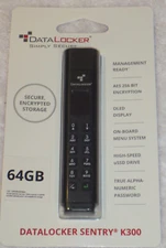 NEW NiB DataLocker Sentry K300 64GB Encrypted USB Drive SK30064