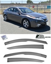 Eos Visors For 09-14 Acura Tl Jdm Mugen Style Side Sun Shade Rain Deflectors