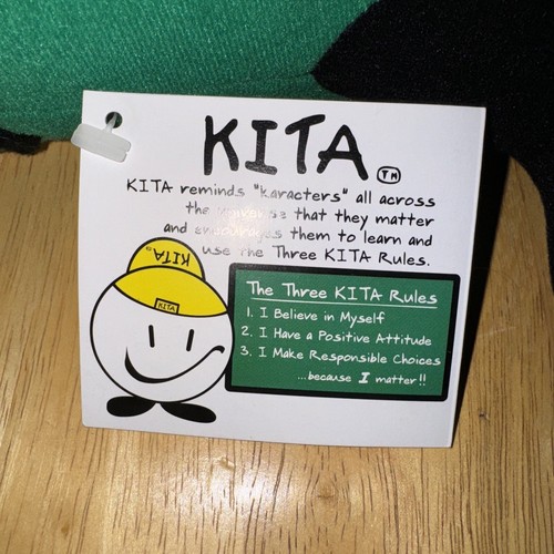 Kita Tri With Red Monster Rare Plush NWT 2001 - Picture 3 of 10