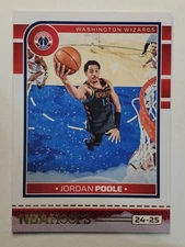 2024-25 Hoops Winter #190 Jordan Poole ~ Washington Wizards
