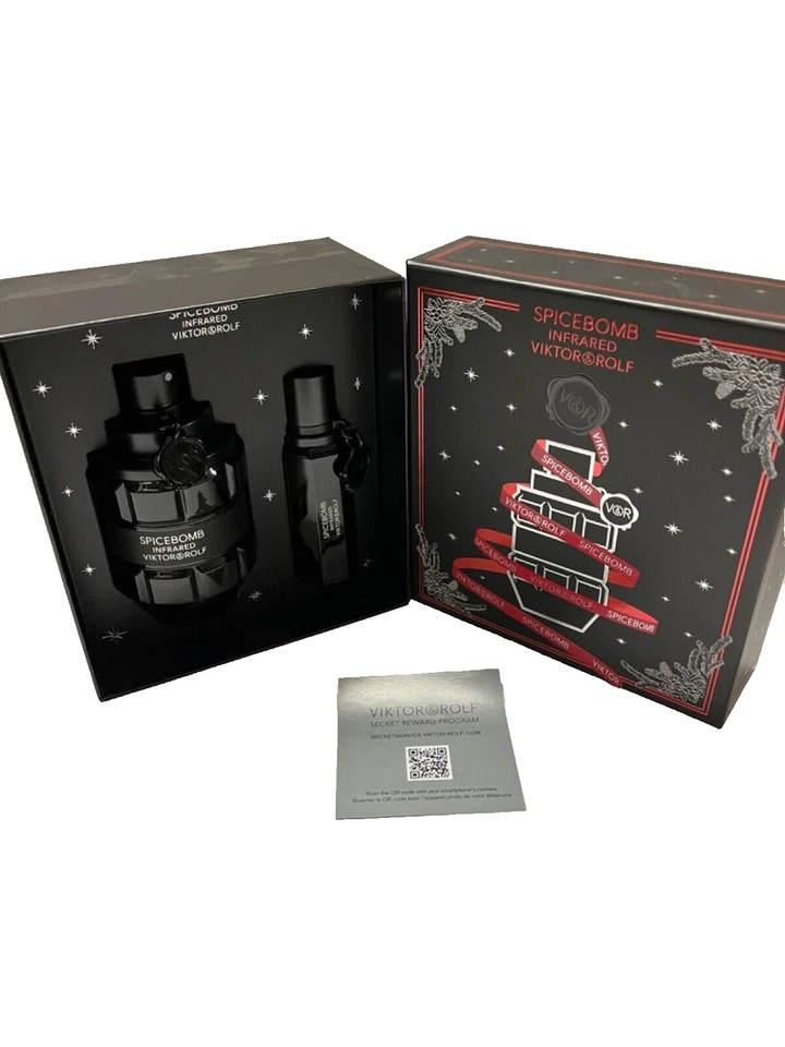Spicebomb Viktor & Rolf Perfume Hombre Set Regalo X 2 Spray 90ml. + 20ml. Nuevo en caja Foto 2 de 3